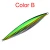 Import WeiHe  11.5cm 65g  Lead Fish Fishing Lure Metal Jig Lures Leurre Sea Wobbler Hard Baits Slow Bait Spoon Winter Ice Jigging from China