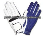 White & Blue Color Golf Gloves