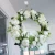 Import White Floral Front Door Wedding Decor Silk Peony Flower Artificial Flower Wreath from China