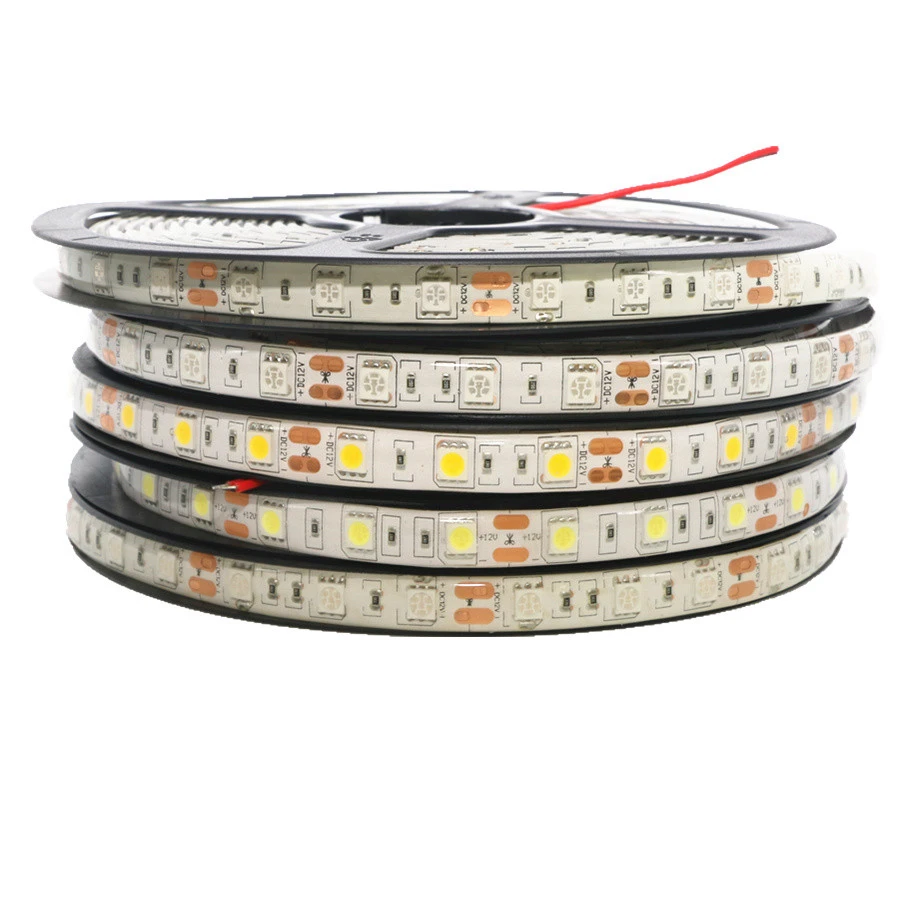 Wholesale 12V 5050 SMD Waterproof IP65 LED Light Strip RGBW WW Flexible Led Tape Strip Light