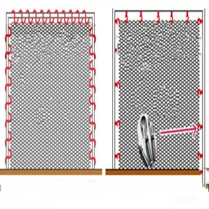 Wholesale 1.5m*3 m plastic net for sports netting amusement park climbing net