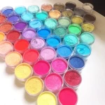wholesale 24 colors mica powder pigment set natural cosmetic grade DIY loose eye glitter pigment