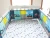 Import wholesale 7pc/set embroidery baby crib bedding set from China