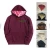 Import Wholesale Apparel satin lined hoodies  burgundy hoodie  with gold satin With High Click from China