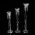 Import wholesale beautiful design clear wedding flower stand k9 crystal wedding decoration flower stand for wedding centerpiece decor from China