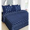 Wholesale Best Price Indian Sanganeri Dabu Print Super Soft 100% Cotton Bedsheet Bedroom Luxury 3 Pcs Bedding Set