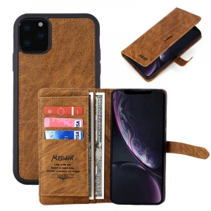 wholesale Business TPU Wallet Leather Phone Case With Card Slots