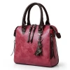 Wholesale Classic Fashion women Shoulder Tote hand Bag pu Leather Ladies 4 in 1 Set Handbags