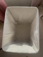 Wholesale Cotton Rope Laundry Hamper Large Bamboo Laundry Basket Straw Clothes Storage Basket with handles