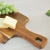 Import Wholesale Custom Acacia wood cutting board Wooden chopping board with handle easy to carry with hole from China