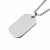 Import Wholesale custom blank Stainless steel army military dog tag pendant necklace from China