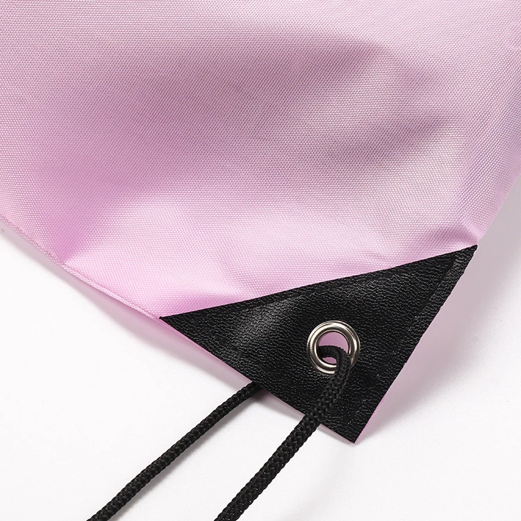 wholesale custom drawstring bag polyester waterproof  Waterproof polyester mesh bag