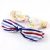 Import Wholesale custom handmade embellished hair accessories print elastic fabric bow cute baby girls hairband from China