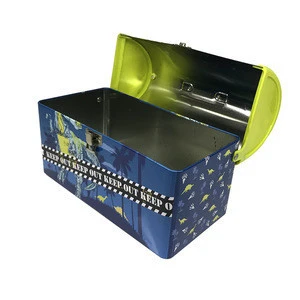 wholesale custom high quality metal packing Tools tin box, metal lunch box