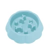 Wholesale Custom Portable Luxury Silicone Pet Feeding Food Water Bowl Slow Feeder Dog Bowls