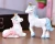 Import Wholesale Cute Bathroom Playing children entertainment toys Resin/ plastic reindeer toy animal from China