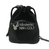 Wholesale Embroidery Logo  Leather Golf bag Ball Packing Machine Small Pouches Golf Golf bags Ball Bag
