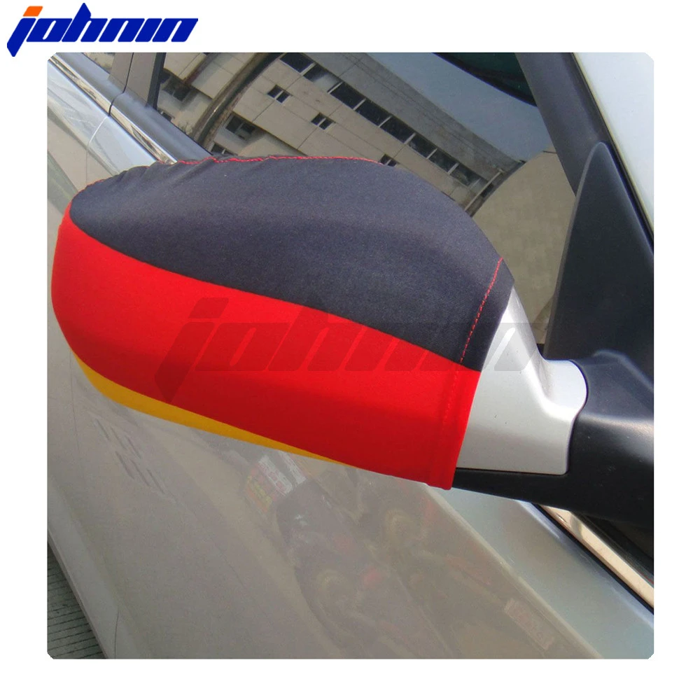wholesale high quality different national flag car mirror cover spandex custom car mirror cover