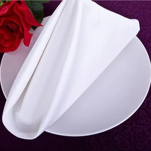 Wholesale Hotel Restaurant Cotton White Linen Table Napkin