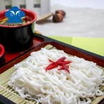 Wholesale Instant Noodles Vegetarian Food Konjac Shirataki Food Udon Organic Konjac Noodle(instant) Konjac Flour White Color