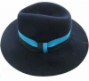 Wholesale Lady Fedora 100% Wool Felt Wide Brim Fedora Hats For Women