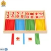 Wholesale Montessori Math Learning Wooden Math Stick Educational Toys For Kids