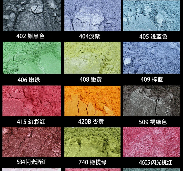 wholesale natural Mica Pigment Powder  Cosmetic Grade for  Bath bombs, cosmetics tumblers and crafts