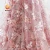 Wholesale New Design Party Dress Mesh Metallic Pink Sequin Fabric
