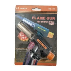 Wholesale Outdoor Flame Gun Lighter Portable Gas Welding Torch