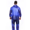 wholesale Outdoor motorcycle electric car riding thickening single pvc raincoat rain pants suit adult split raincoat