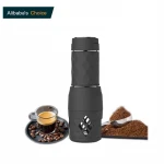 Wholesale outdoor portable mini coffee machine coffee beans coffee maker espresso machine