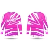 Wholesale 100% Polyester light weight t shirt printing custom fully sublimation long sleeves basketball shooting shirts