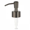 wholesale popular model silver plating ABS plastic shampoo dispenser liquid lotion pump