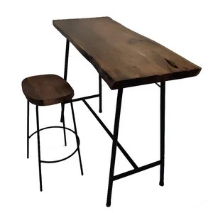 wholesale price furniture metal wood set counter mini bar