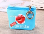 Wholesale Promotional Fashion Custom Leather Coin Purse