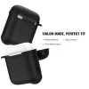 Wholesale Protective Case for Airpods , Silicone Cover Shock Proof Protective Cover Skin with Carabiner & Dustproof Plug