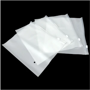 wholesale PVC transparent plastic zipper bag