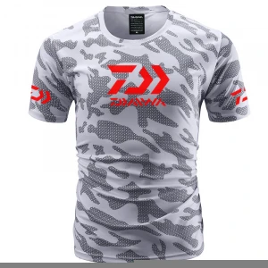 Wholesale Quick Dry Upf 50 Sublimated Patterns Performance Fishing T Shirts