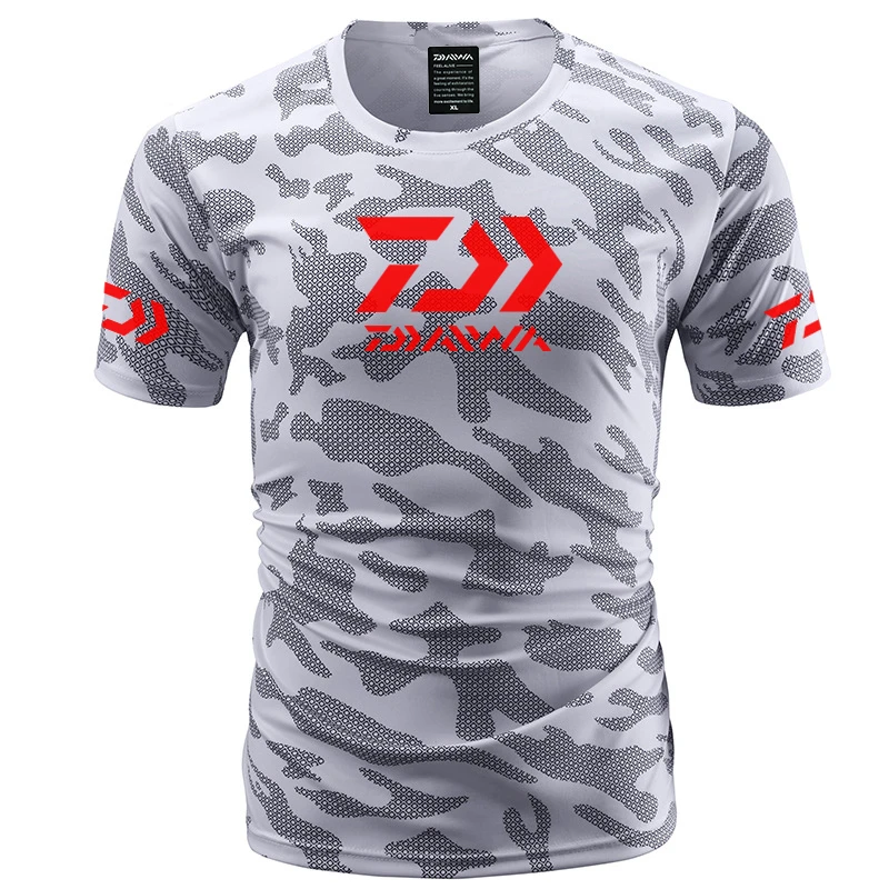 Wholesale Quick Dry Upf 50 Sublimated Patterns Performance Fishing T Shirts