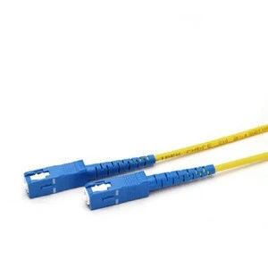 Wholesale SC LC FC ST Connector SM MM simplex Cable Jumper optical single mode fiber sc patch cord
