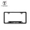 Wholesale US standard size real carbon fiber car license plate frame