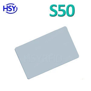 Wholesaler Price 4 color Plastic Printing Smart Card 13.56mhz PVC RFID Card