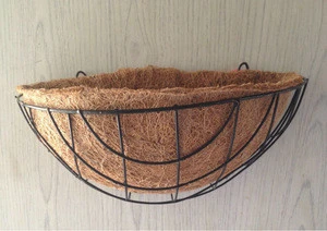 Window Sill Coir Basket Liner / Half Baskets Liner