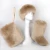 Import Winter Warm Snow Boots Faux Fur Boots With Headband And Bag Sets For Women Fluffy Furry Solid Color Fur Boot from China