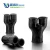 Import Wiring accessory black conduit fitting IP65 rubber pipe joint from China
