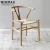 Import WISEMAX FURNITURE Ash wood Hans Wagner/ Danish /Professional factory Solid Wood Dining Chairs Wishbone Chair from China
