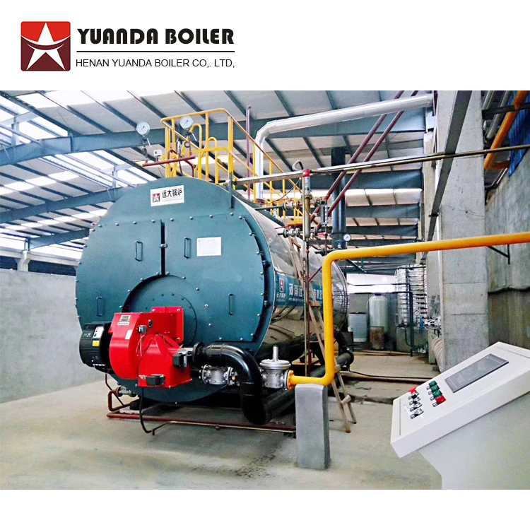 WNS Series Wet Back 60 bhp Fire Tube Steam Boiler for Pharmaceutical Project
