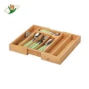 Wooden drawer storage / bamboo solid cutlery tray