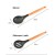 Import Wooden Handle Non-stick Heat Resistant Turner Spatula Pasta Spaghetti Server Silicone Rubber Cooking Kitchen Utensils Set from China
