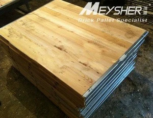 Wooden pallets/plywood board for concrete brick /block making machine